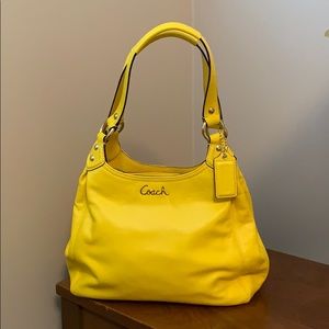 Coach hobo style purse